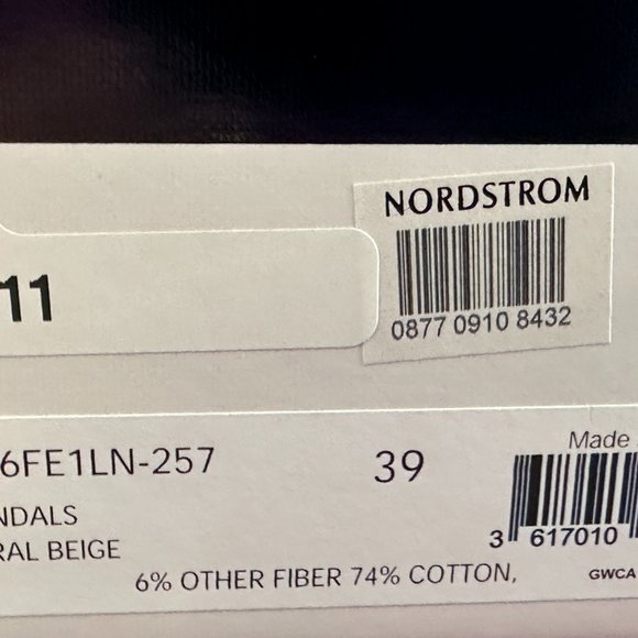 GIVENCHY 4G Monogram Signature Logo Flat Sandals Slides Mules Shoes Beige - Picture 13 of 13